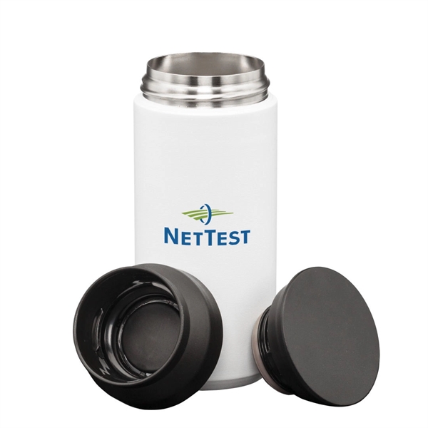 Cies SS Tumbler w/Twist Lid carries up to 11oz and comes... from ASI 84592 St Regis Group