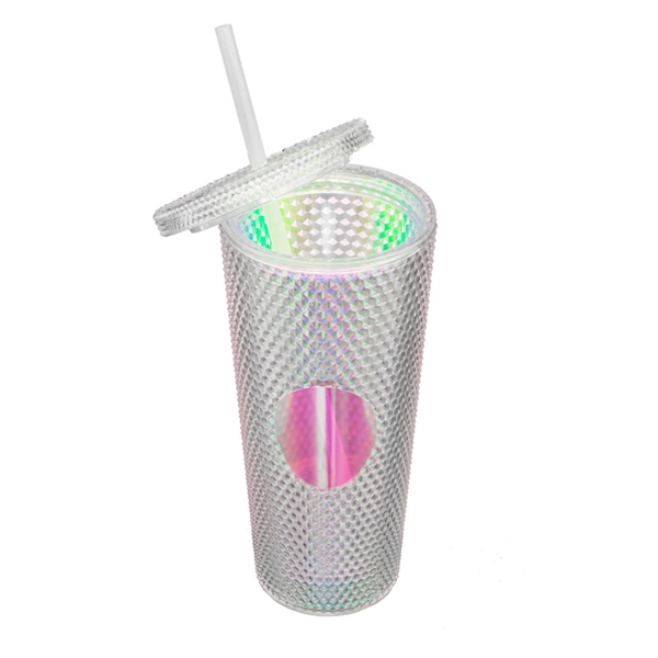 Sip in Style with our Crenshaw Textured 21oz Tumbler w/Straw.... from ASI 84592 St Regis Group