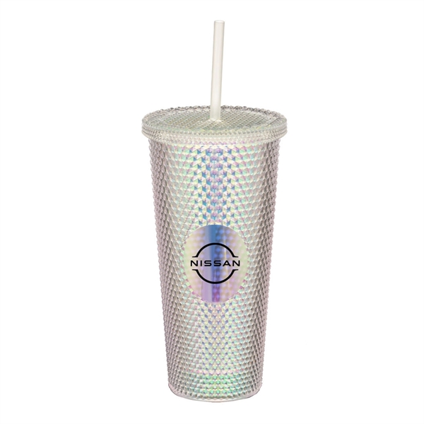 Sip in Style with our Crenshaw Textured 21oz Tumbler w/Straw.... from ASI 84592 St Regis Group