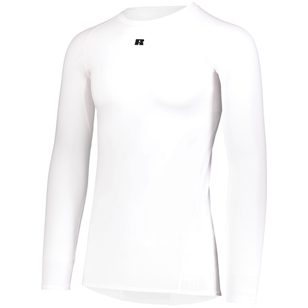Men's Coolcore® Long Sleeve Compression Tee with 4-way stretch properties.... from ASI 37461 Augusta Sportswear