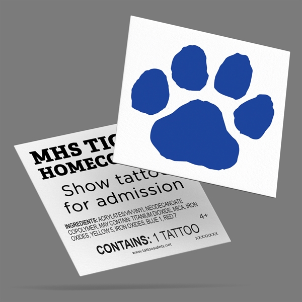 Create a 1.5" x 1.5" custom tattoo in any design! Lasts... from ASI 43530 California Tattoos