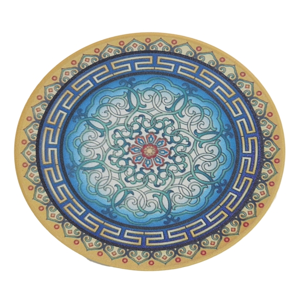 Ceramic coaster with cork bottom plus full color UV print on... from ASI 37218 Athena Promo (tm)