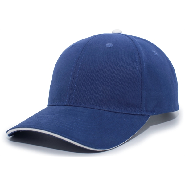 Brushed Twill Cap with Sandwich Bill.... from ASI 37461 Augusta Sportswear / Pacific Headwear