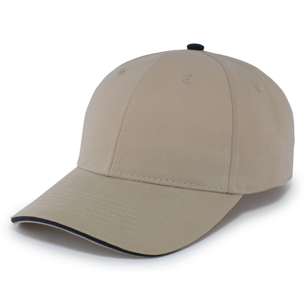 Brushed Twill Cap with Sandwich Bill.... from ASI 37461 Augusta Sportswear / Pacific Headwear