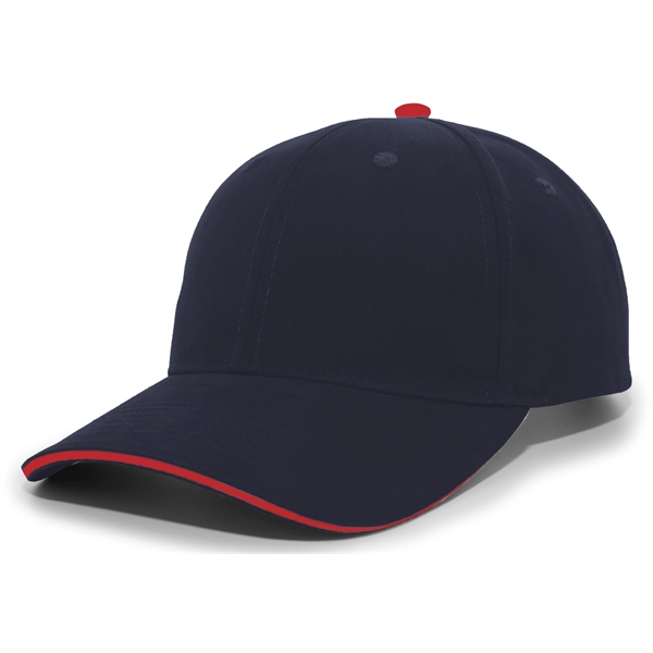 Brushed Twill Cap with Sandwich Bill.... from ASI 37461 Augusta Sportswear / Pacific Headwear
