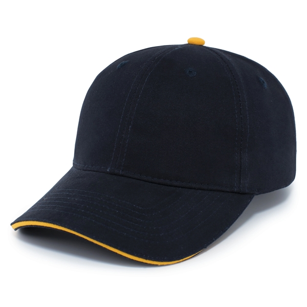 Brushed Twill Cap with Sandwich Bill.... from ASI 37461 Augusta Sportswear / Pacific Headwear