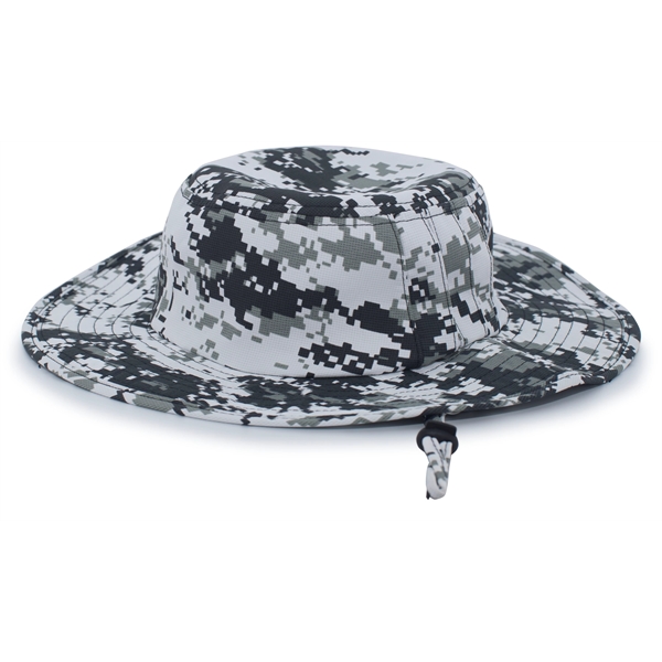 The Manta Ray Boonie Hat delivers wide-brim sun coverage and ventilated... from ASI 37461 Augusta Sportswear / Pacific Headwear