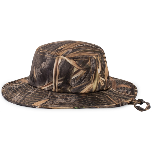 The Active Sport Camo Boonie combines outdoor functionality with comfort, featuring... from ASI 37461 Augusta Sportswear / Pacific Headwear