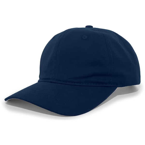 The Brushed Cotton Twill Hook-And-Loop Adjustable Cap delivers an easygoing fit... from ASI 37461 Augusta Sportswear / Pacific Headwear