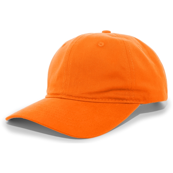 The Brushed Cotton Twill Hook-And-Loop Adjustable Cap delivers an easygoing fit... from ASI 37461 Augusta Sportswear / Pacific Headwear