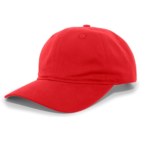 The Brushed Cotton Twill Hook-And-Loop Adjustable Cap delivers an easygoing fit... from ASI 37461 Augusta Sportswear / Pacific Headwear