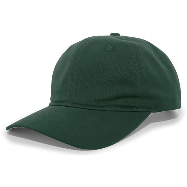 The Brushed Cotton Twill Hook-And-Loop Adjustable Cap delivers an easygoing fit... from ASI 37461 Augusta Sportswear / Pacific Headwear