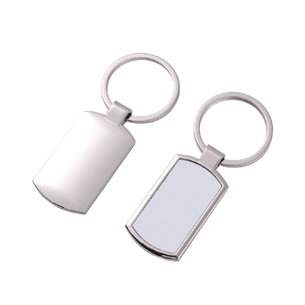 Metal keychain in gift box plus with heat transfer imprint and... from ASI 37218 Athena Promo (tm)