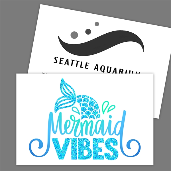 2"x3" rainbow glitter tattoo showers custom designs with sparkle and is... from ASI 43530 California Tattoos