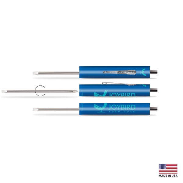 Reversible Pocket Screwdriver with #0 Slotted and Phillips heads.... from ASI 34040 Alexander Mfg Co