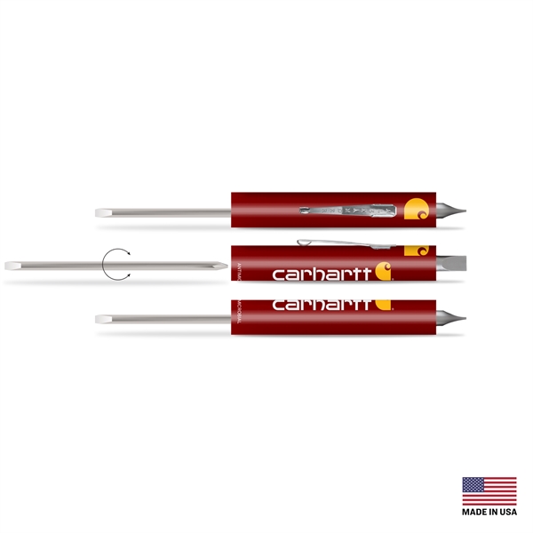 Reversible Pocket Screwdriver with #0 Slotted and Phillips heads.... from ASI 34040 Alexander Mfg Co