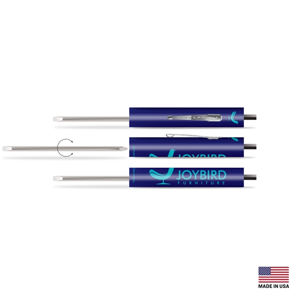 Reversible Pocket Screwdriver with #0 Slotted and Phillips heads.... from ASI 34040 Alexander Mfg Co