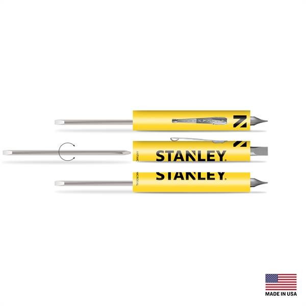 Reversible Pocket Screwdriver with #0 Slotted and Phillips heads.... from ASI 34040 Alexander Mfg Co