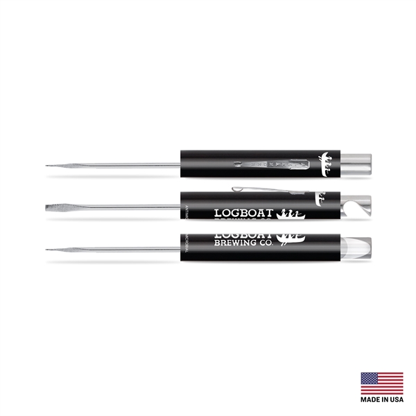 Fixed Blade Pocket Screwdriver with 27 Tool Options. Great for all... from ASI 34040 Alexander Mfg Co