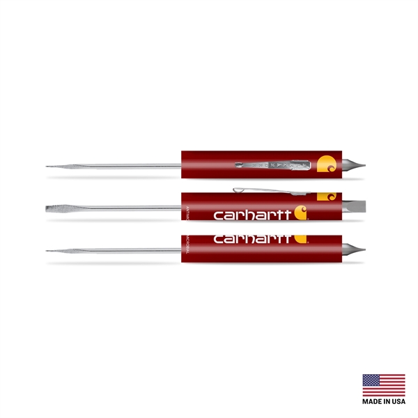 Fixed Blade Pocket Screwdriver with 27 Tool Options. Great for all... from ASI 34040 Alexander Mfg Co