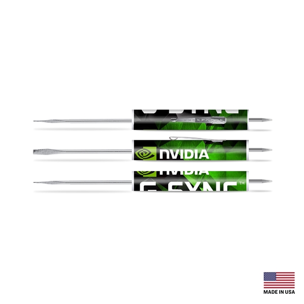 Fixed Blade Pocket Screwdriver with 27 Tool Options. Great for all... from ASI 34040 Alexander Mfg Co