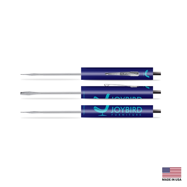 Fixed Blade Pocket Screwdriver with 27 Tool Options. Great for all... from ASI 34040 Alexander Mfg Co