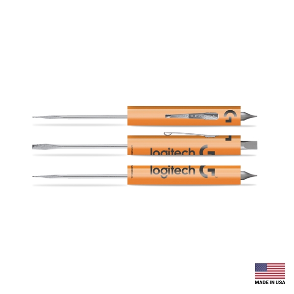 Fixed Blade Pocket Screwdriver with 27 Tool Options. Great for all... from ASI 34040 Alexander Mfg Co