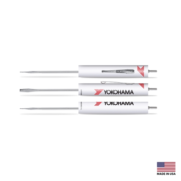 Fixed Blade Pocket Screwdriver with 27 Tool Options. Great for all... from ASI 34040 Alexander Mfg Co