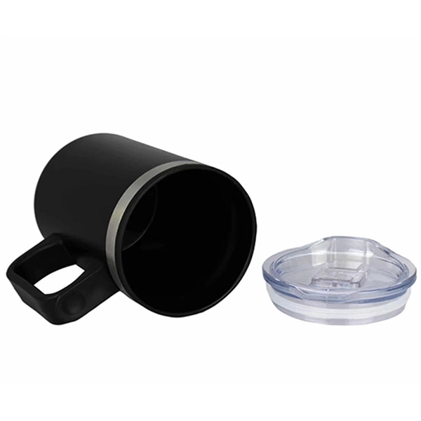 14 oz. stainless steel thermal mug with polypropylene inner liner... from ASI 40544 Binaco / Binaline