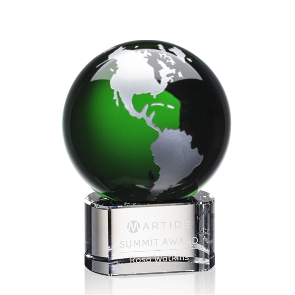 Stunning and Exquisite Globe Award features Gold or Silver filled continents... from ASI 84592 St Regis Group / St Regis