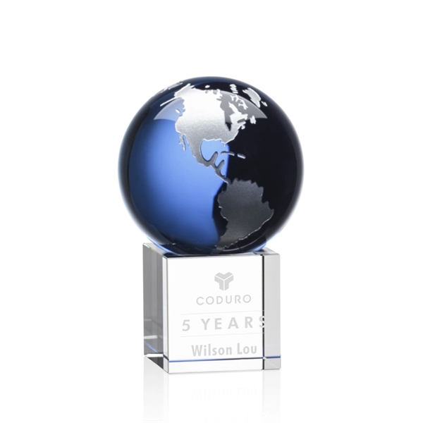 Charming and Elegant Globe Award features Gold or Silver filled continents... from ASI 84592 St Regis Group / St Regis
