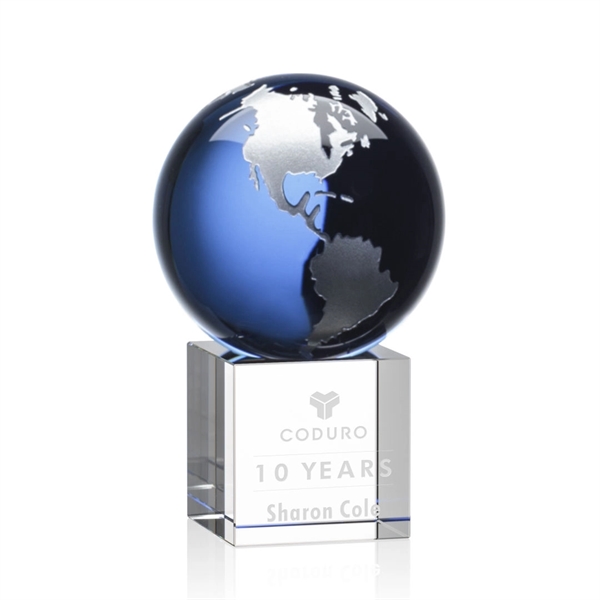 Charming and Elegant Globe Award features Gold or Silver filled continents... from ASI 84592 St Regis Group / St Regis