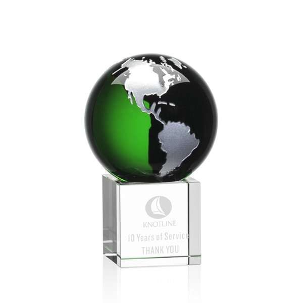 Charming and Elegant Globe Award features Gold or Silver filled continents... from ASI 84592 St Regis Group / St Regis
