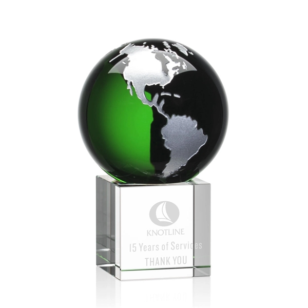Charming and Elegant Globe Award features Gold or Silver filled continents... from ASI 84592 St Regis Group / St Regis