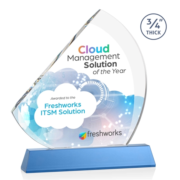 Nantucket VividPrint™ Award on Newhaven - Sky Blue... from ASI 84592 St Regis Group / St Regis