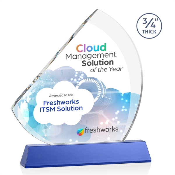 Nantucket VividPrint™ Award on Newhaven - Blue... from ASI 84592 St Regis Group / St Regis