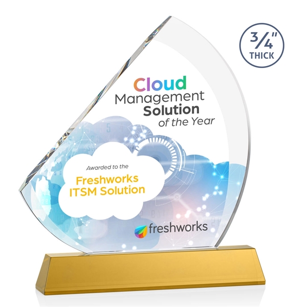 Nantucket VividPrint™ Award on Newhaven - Amber... from ASI 84592 St Regis Group / St Regis