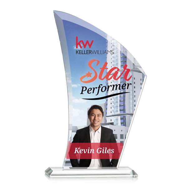 The Agassi is a suave award, featuring a curved top that... from ASI 84592 St Regis Group / St Regis