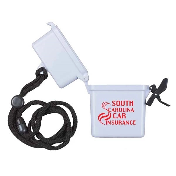 Ultra thin plastic container that's water resistant and customizable.... from ASI 62660 Innovation Line