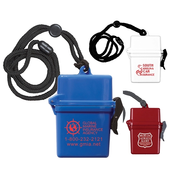 Ultra thin plastic container that's water resistant and customizable.... from ASI 62660 Innovation Line