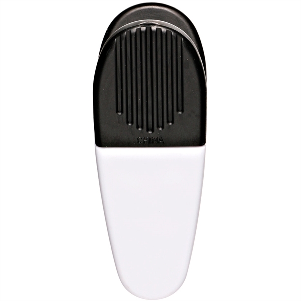 Customizable plastic magnetic memo clip holder with heavy-duty, spring-loaded hinge.... from ASI 39552 BEL Promo