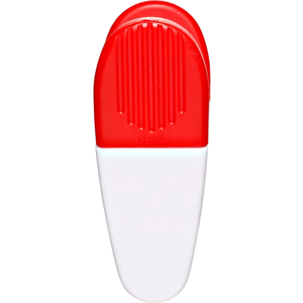 Customizable plastic magnetic memo clip holder with heavy-duty, spring-loaded hinge.... from ASI 39552 BEL Promo