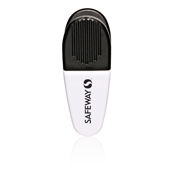 Customizable plastic magnetic memo clip holder with heavy-duty, spring-loaded hinge.... from ASI 39552 BEL Promo