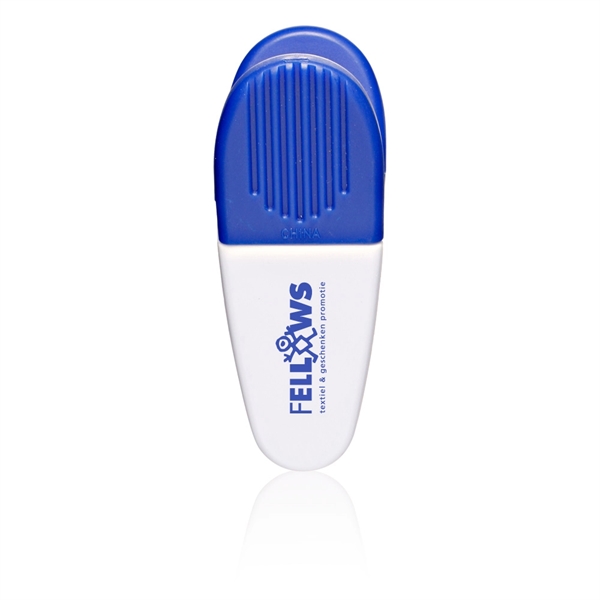 Customizable plastic magnetic memo clip holder with heavy-duty, spring-loaded hinge.... from ASI 39552 BEL Promo