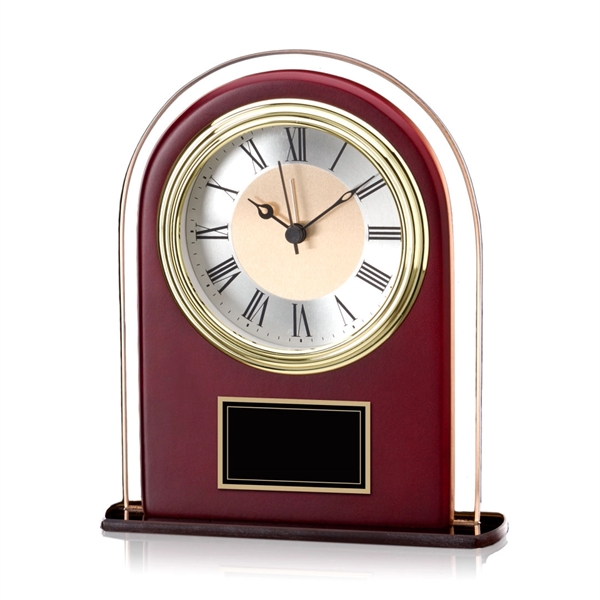 Adriana Clock - Sepia/Rosewood 6 1/2"... from ASI 84592 St Regis Group