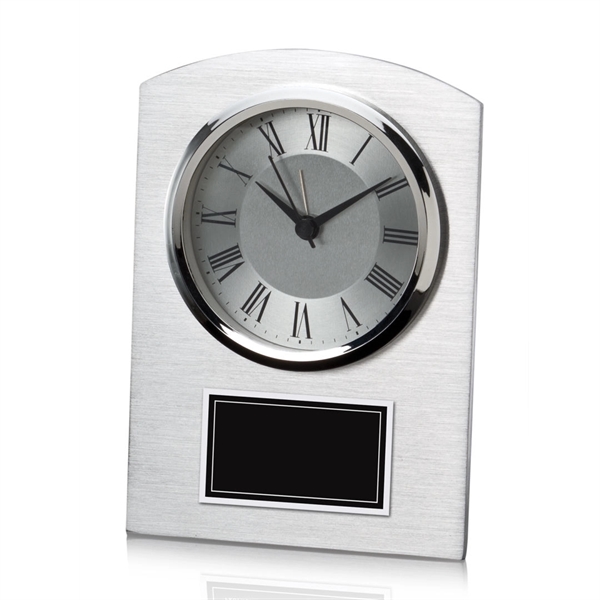 Carreno Clock - Aluminum 6 1/4"... from ASI 84592 St Regis Group