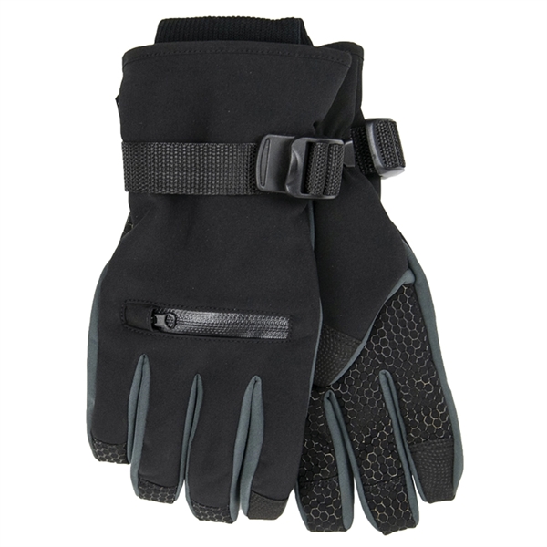 Water repellent, thinsulate lining and two finger activation text gloves.... from ASI 90160 Suntex Industries