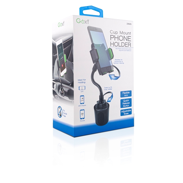 Cup Mount Phone Holder with Arm... from ASI 62192 Illinois Glove Co / IGC Promo