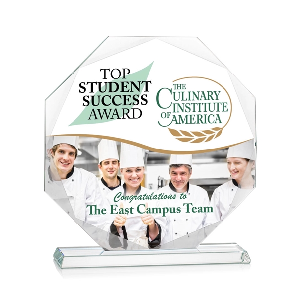 This beautiful octagonal award features delightful bevels around each side, emphasizing... from ASI 84592 St Regis Group / St Regis