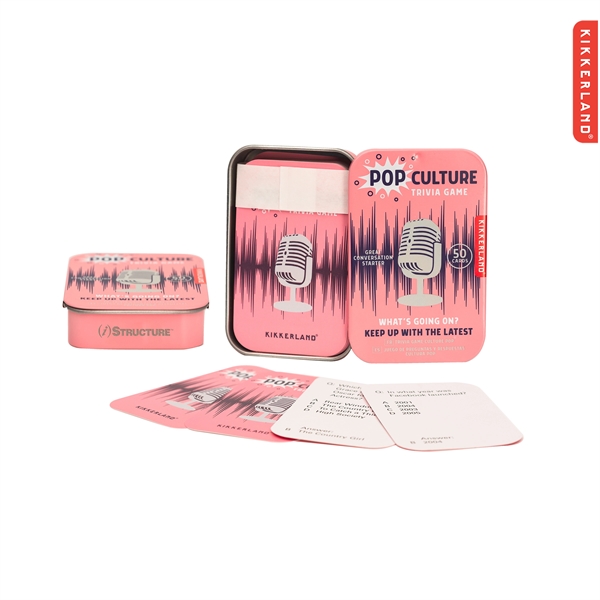 Kikkerland Pop Culture Trivia Game... from ASI 62820 International Merch Concepts / IMC